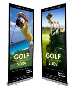 banners white